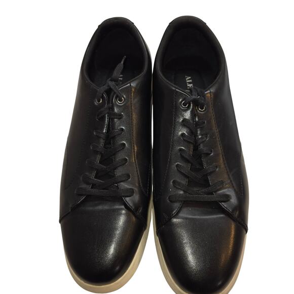 Alfani Benny 11.5 Men's Tennis Shoe Black Lace Up Athletic Sneaker 11 1/2 - Picture 1 of 7
